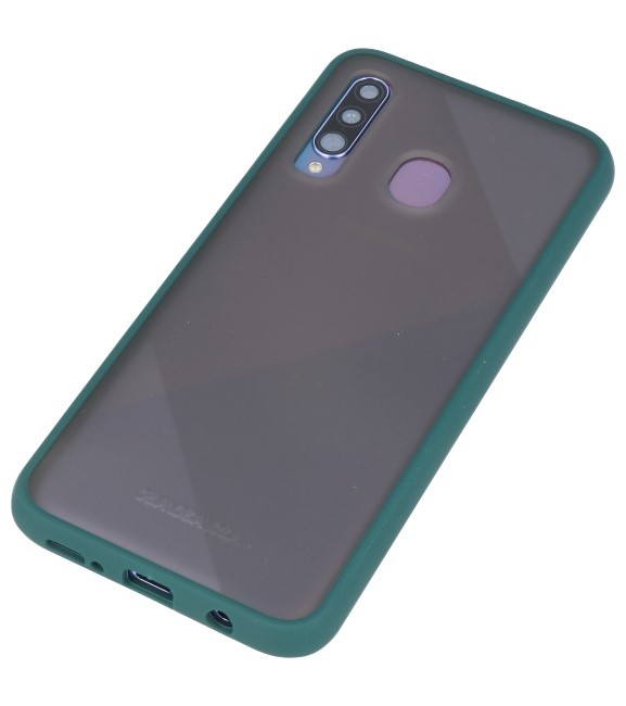 Kleurcombinatie Hard Case voor Galaxy A50 Donker Groen