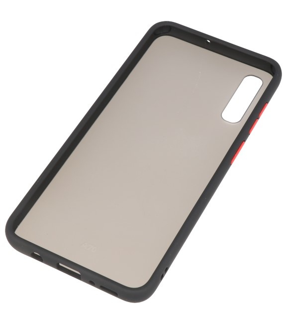 Kleurcombinatie Hard Case voor Galaxy A70 Zwart