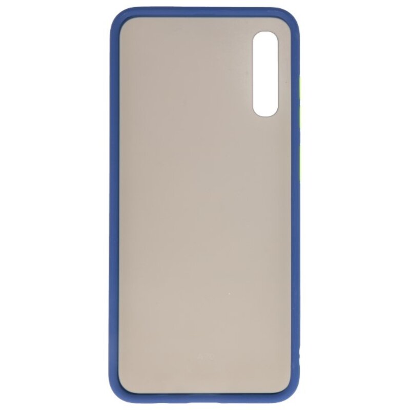 Color combination Hard Case for Galaxy A70 Blue