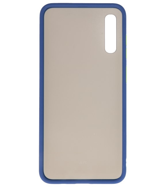 Color combination Hard Case for Galaxy A70 Blue