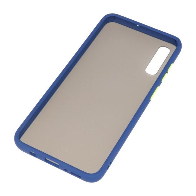 Color combination Hard Case for Galaxy A70 Blue