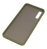 Combinazione di colori Custodia rigida per Galaxy A70 verde