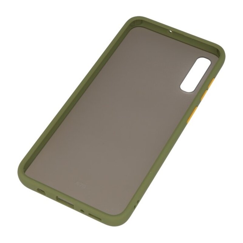 Farbkombination Hard Case für Galaxy A70 Grün