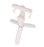 Perche trépied Bluetooth pour selfies (L01) blanche