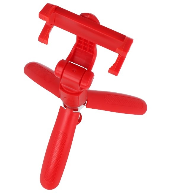 Bluetooth Selfie Tripod Stick ( L01) Rood