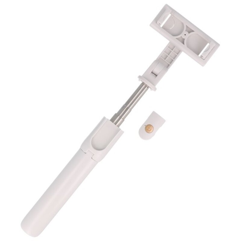 Bluetooth Selfie Tripod Stick (K10) White