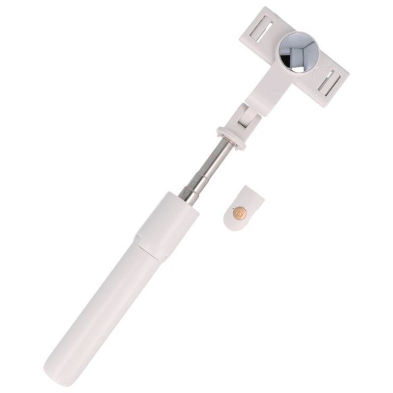Bluetooth Selfie Tripod Stick ( K10 ) Wit