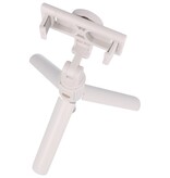 Bluetooth Selfie Tripod Stick ( K10 ) Wit