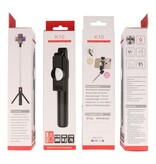 Bluetooth Selfie Stick (K10) hvid