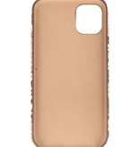 Schlauch Design TPU Hülle für iPhone 11 Pro Beige