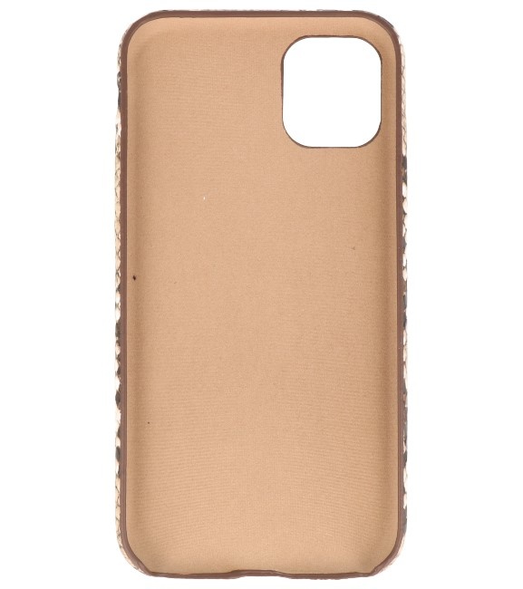 Schlauch Design TPU Hülle für iPhone 11 Pro Beige