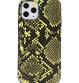 Snake Design Funda de TPU para iPhone 11 Pro Verde Oscuro