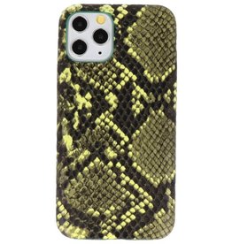 Coque TPU Snake Design pour iPhone 11 Pro Vert Foncé