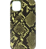 Slang Design TPU Hoesje voor iPhone 11 Pro Donker Groen