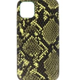 Snake Design TPU taske til iPhone 11 Pro mørkegrøn