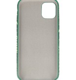 Custodia in TPU Snake Design per iPhone 11 Pro verde scuro