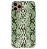Manguera Diseño TPU Funda iPhone 11 Pro Max Verde