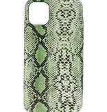 Slangedesign TPU taske iPhone 11 Pro Max Grøn