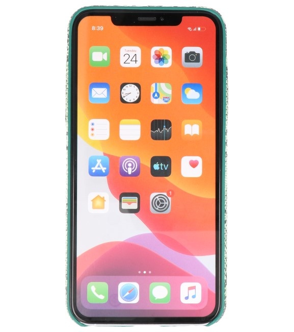 Custodia in TPU Hose Design per iPhone 11 Pro Max verde