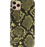 Funda de TPU Snake Design para iPhone 11 Pro Max Verde Oscuro