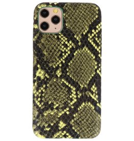 Coque TPU Snake Design iPhone 11 Pro Max Vert Foncé