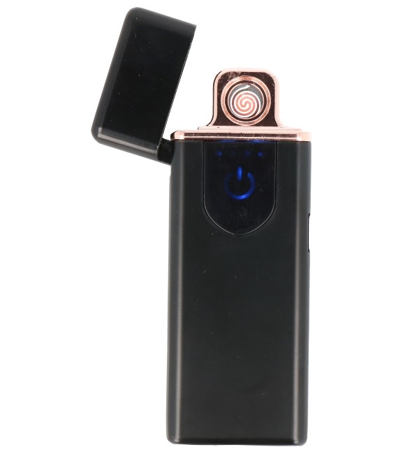 Touch Screen Electrically rechargeable lighter Black