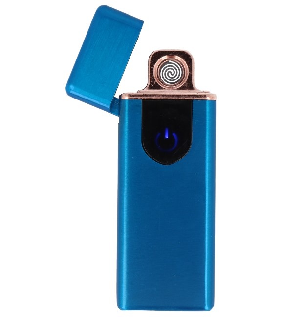 Touch Screen Electrically rechargeable lighter Blue