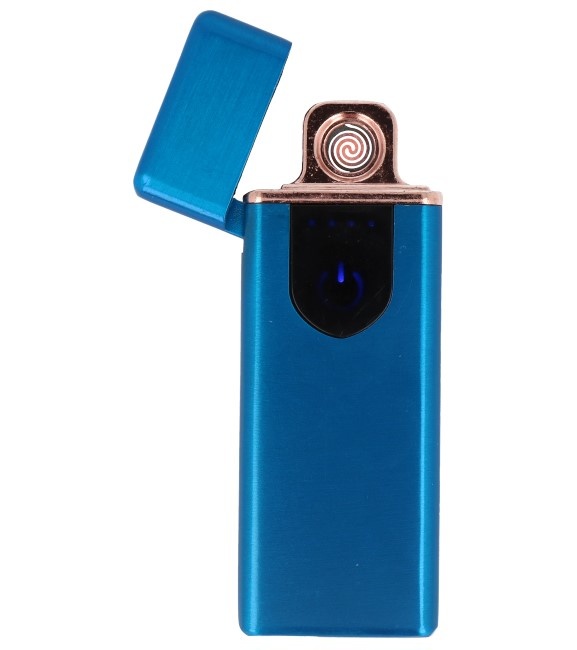 Touch Screen Electrically rechargeable lighter Blue