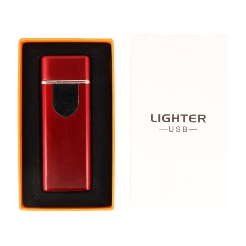 Touch Screen Electric rechargeable lighter Red