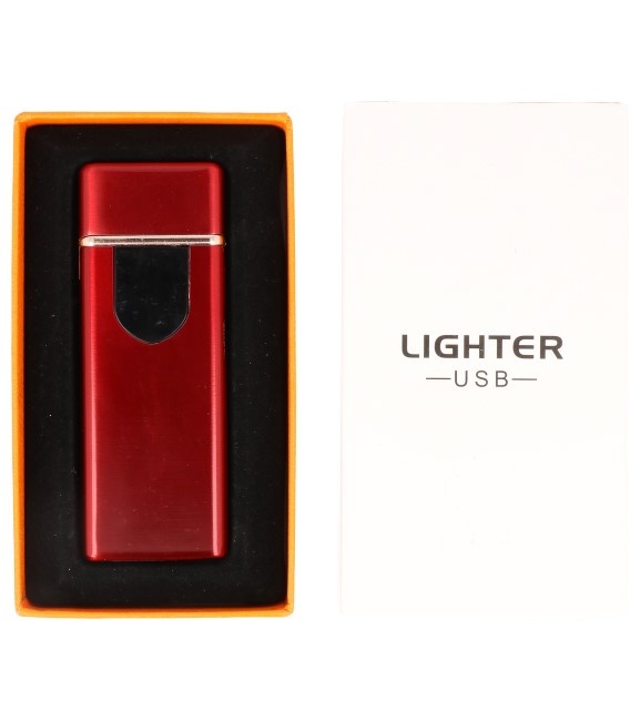 Touch Screen Electric rechargeable lighter Red