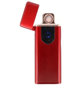 Touch Screen Electric rechargeable lighter Red