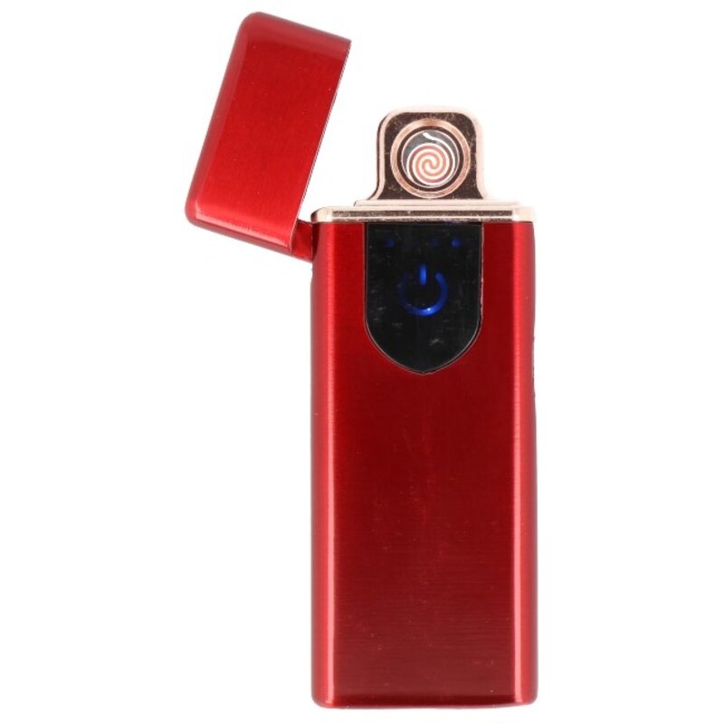 Touch Screen Electric rechargeable lighter Red