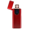 Touch Screen Electric rechargeable lighter Red