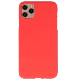 Farbe TPU Fall für iPhone 11 Pro Red