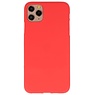 Color TPU Hoesje voor iPhone 11 Pro Rood