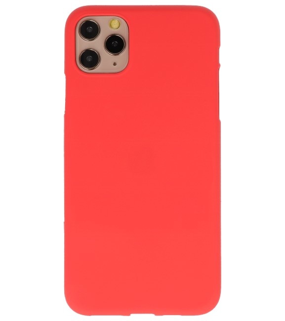 Coque en TPU couleur pour iPhone 11 Pro Red
