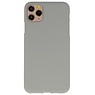 Coque en TPU colorée pour iPhone 11 Pro, gris