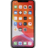 Coque en TPU colorée pour iPhone 11 Pro, gris