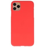 Custodia in TPU a colori per iPhone 11 Pro Max Rosso
