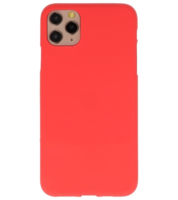 Color TPU case for iPhone 11 Pro Max Red