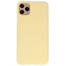 Coque TPU couleur pour iPhone 11 Pro Max Jaune