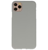 Custodia in TPU a colori per iPhone 11 Pro Max Grey