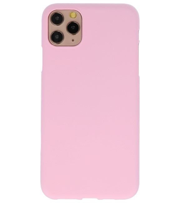 Farve TPU taske til iPhone 11 Pro Max Pink