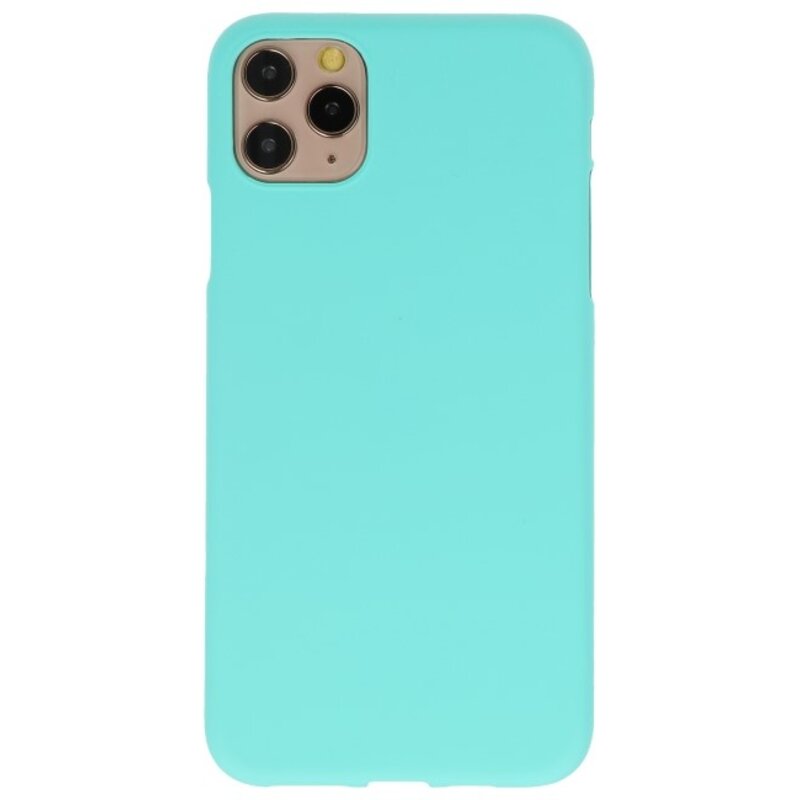 Farb-TPU-Hülle für iPhone 11 Pro Max Turquoise