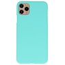 Color TPU Hoesje voor iPhone 11 Pro Max Turquoise