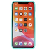 Farve TPU taske til iPhone 11 Pro Max Turquoise