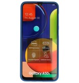 Custodia in TPU a colori per Samsung Galaxy A50s Navy