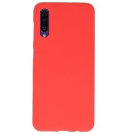 Color TPU case for Samsung Galaxy A50s red