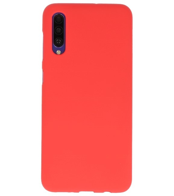 Color TPU case for Samsung Galaxy A50s red