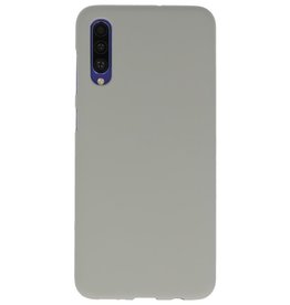 Funda de TPU en color para Samsung Galaxy A50s gris